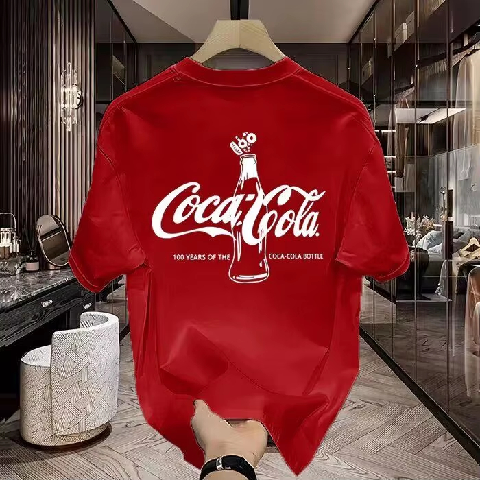 Streetwear Brand Red Logo - Kırmızı Klasik Soda Logosu Trendy Sokak