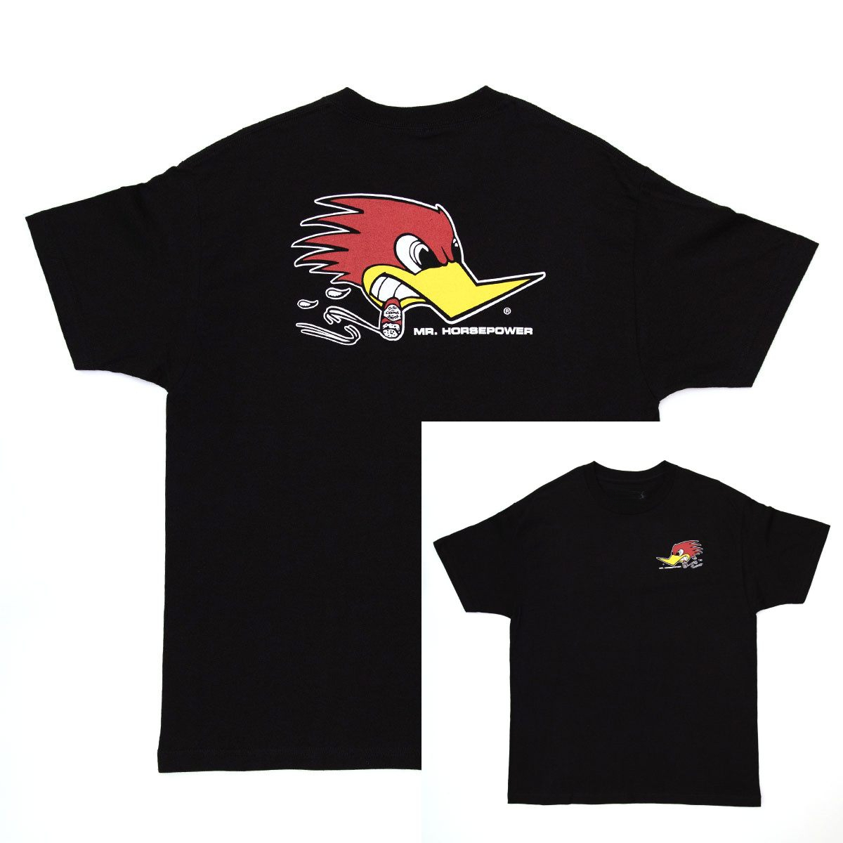 Streetwear Brand Red Logo - Kırmızı Ağaçkakan Logosu Klasik Yarış Arabası